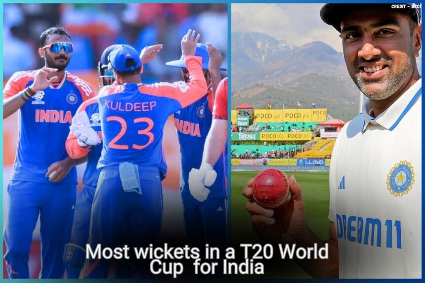 Most wickets in a T20 World Cup for India