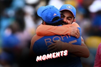 Rohit Sharma Virat Kohli T20 world cup : Cried a lot while Hugging