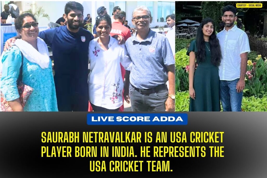 Saurabh Netravalkar USA Cricker Biography 2024 Family Details 