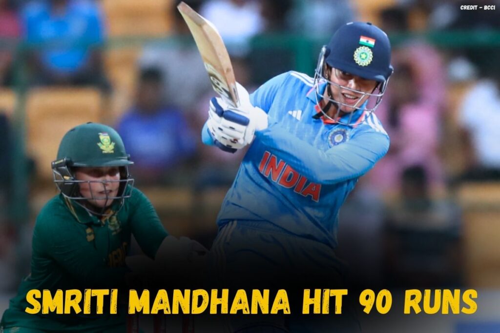 Smriti Mandhana 'Another Virat Kohli ' hit 90 Against South Africa (1)